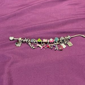 Pandora Bracelet with Charms